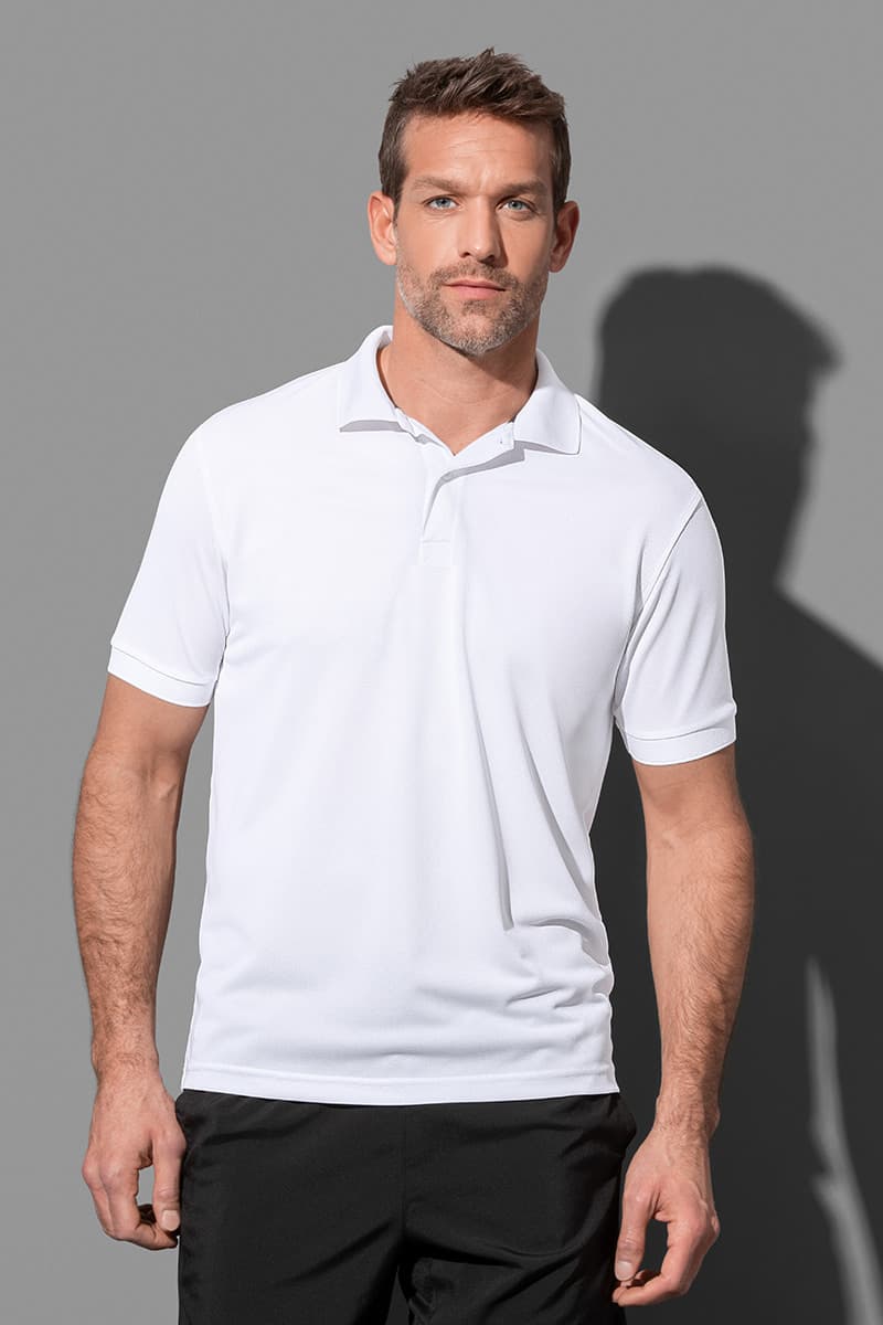 active pique polo